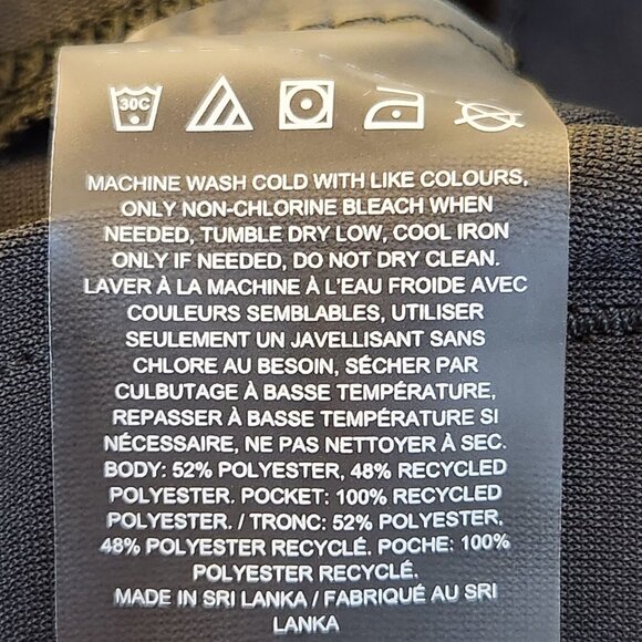 Reigning Champ Pants Men's 36 36x32 Gray Carbon Stretch Warp Knit Coach's Slim - Picture 14 of 15